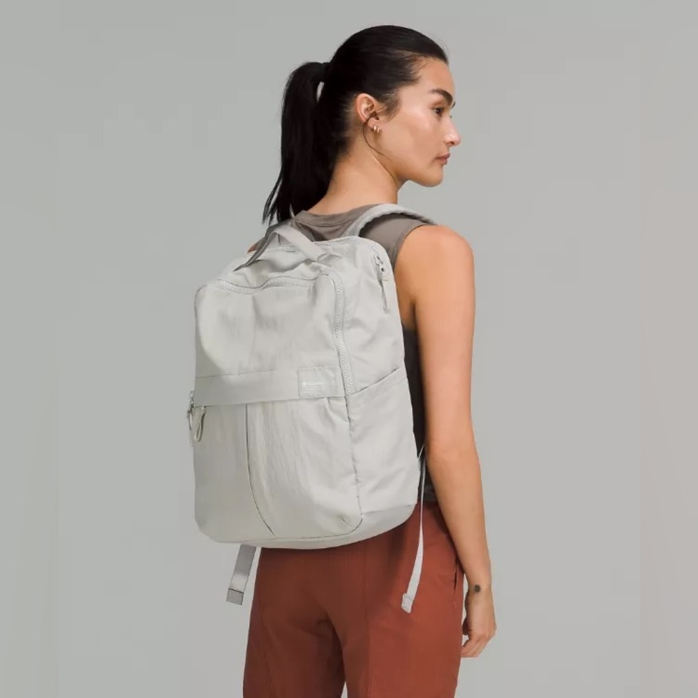 Light Gray Everyday Backpack - Women's Bag